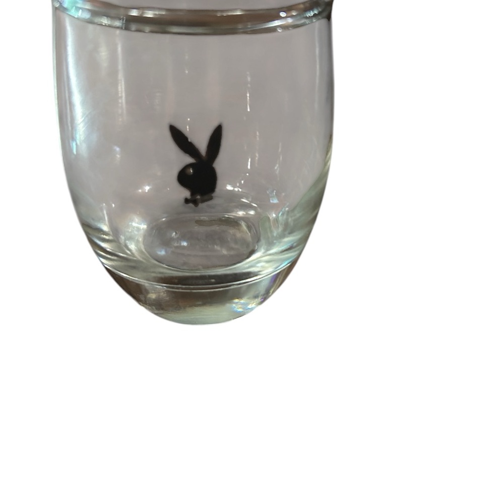 Playboy Logo Glass Tumbler